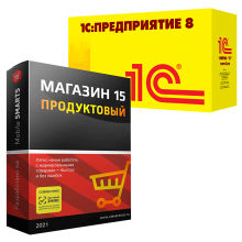 Mobile SMARTS Магазин 15 ПРОДУКТОВЫЙ для «1С:Комплексная автоматизация»