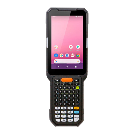 Терминал сбора данных PointMobile PM451, 54 клавиши (Android 11, буквенно-цифровая клавиатура, 2D - N6703, Bluetooth, Wi-Fi, NFC, GMS, без GPS, LTE)